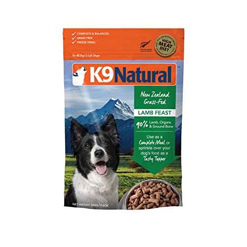 K9 Natural Lamb Feast Freeze-Dried Dog Food 500 g