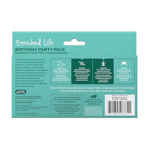 Oxbow Enriched Life Birthday Party Pack