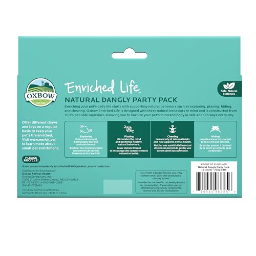 Oxbow Enriched Life Natural Dangly Party Pack