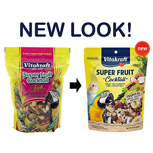Vitakraft Super Fruit Cocktail Parrots & Cockatiels, 20oz