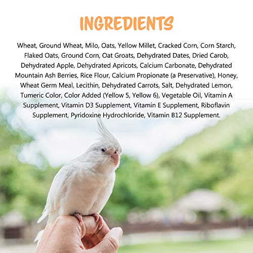 Vitakraft Cockatiel Treat Sticks Apple & Honey - 3.5oz