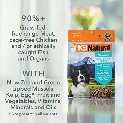 K9 Natural Lamb Feast Freeze-Dried Dog Food 500 g
