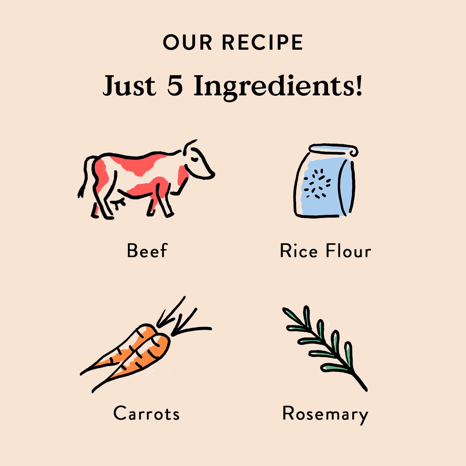 Bocce’s Bakery Grazers Beef & Carrot Recipe 4 oz