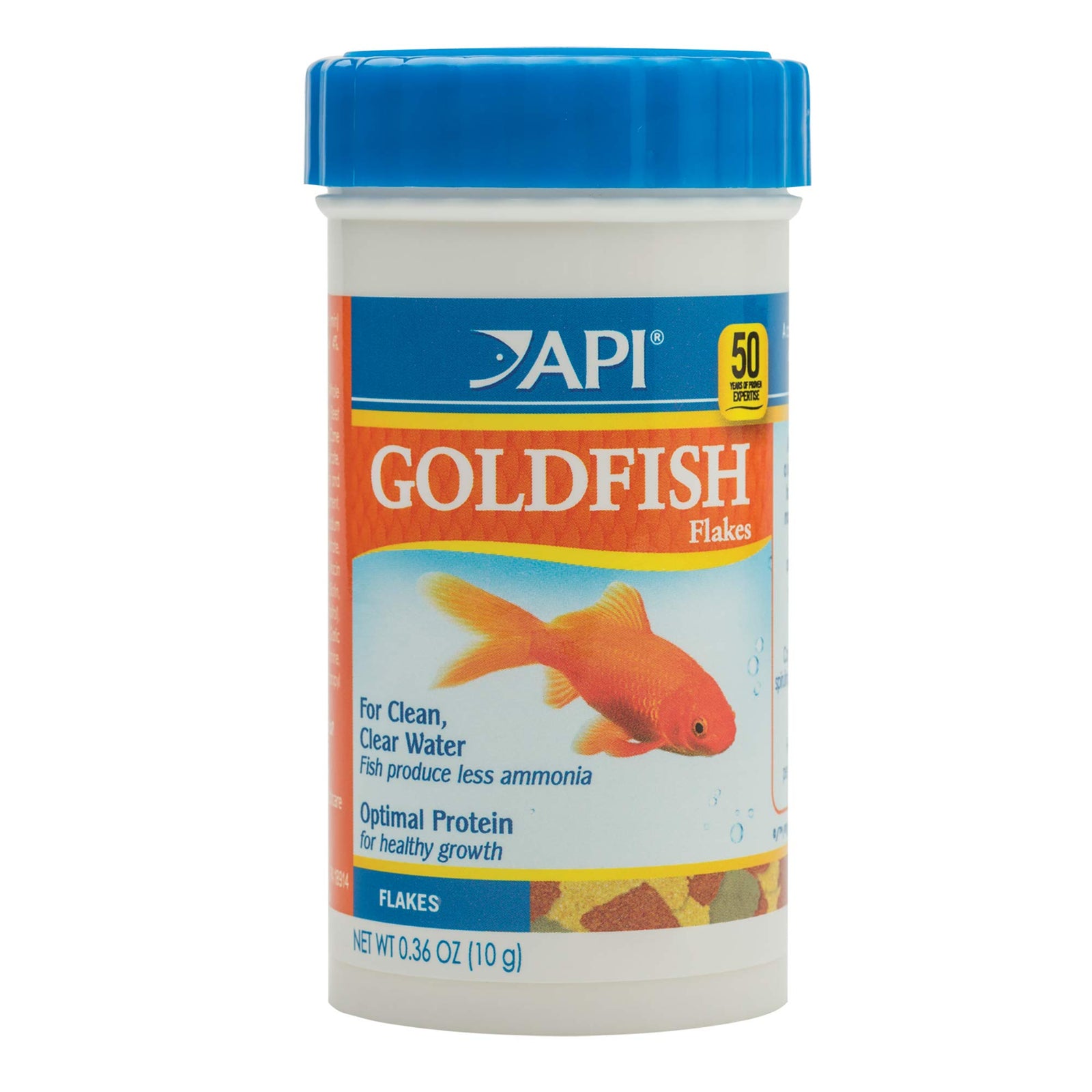 API Goldfish Pellets Fish Food .36oz