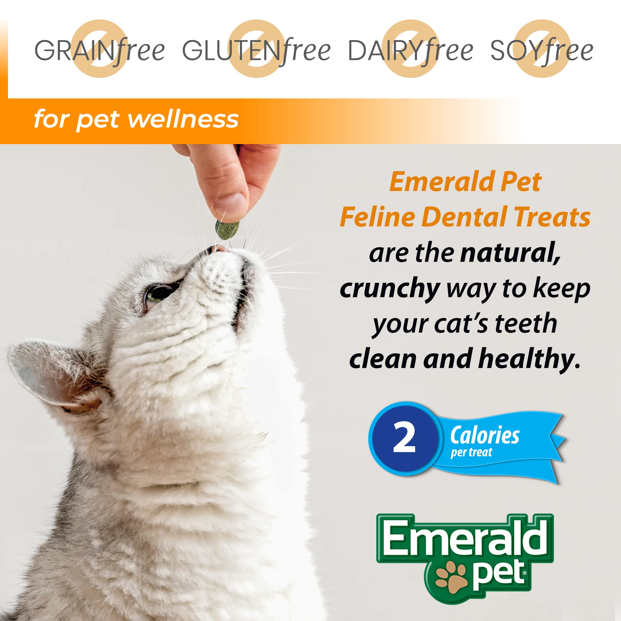 Emerald Pet Cat Dental Treat Salmon 11oz