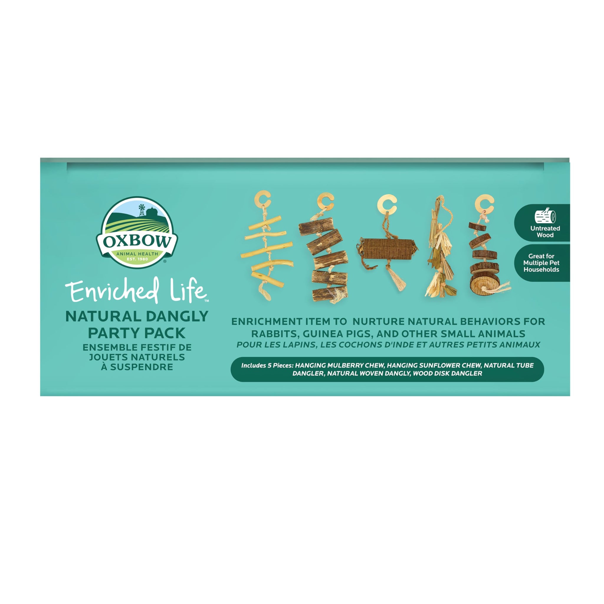Oxbow Enriched Life Natural Dangly Party Pack