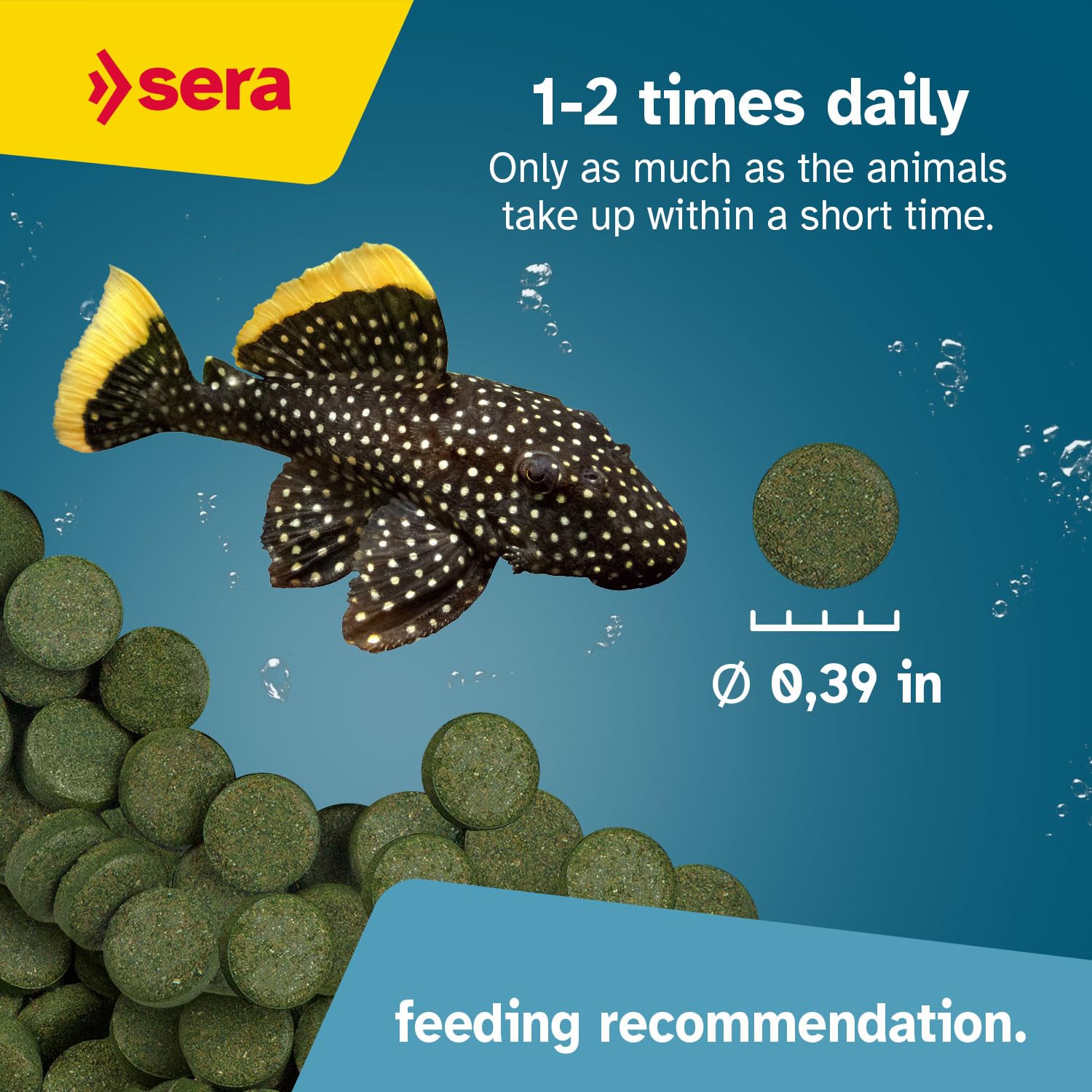 Sera Spirulina Tabs 2.1 oz