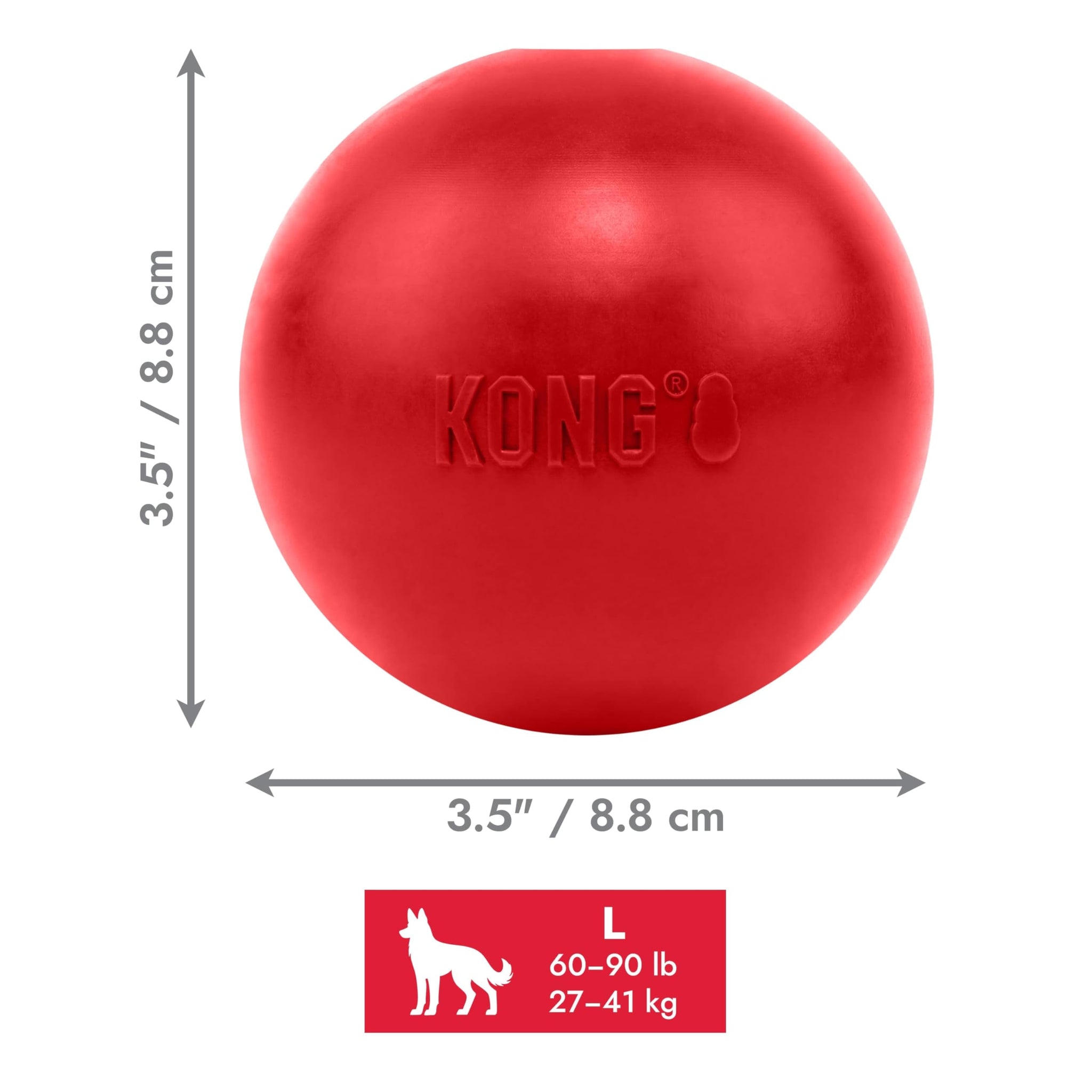 KONG Ball with Hole Large/X-Large Dogs