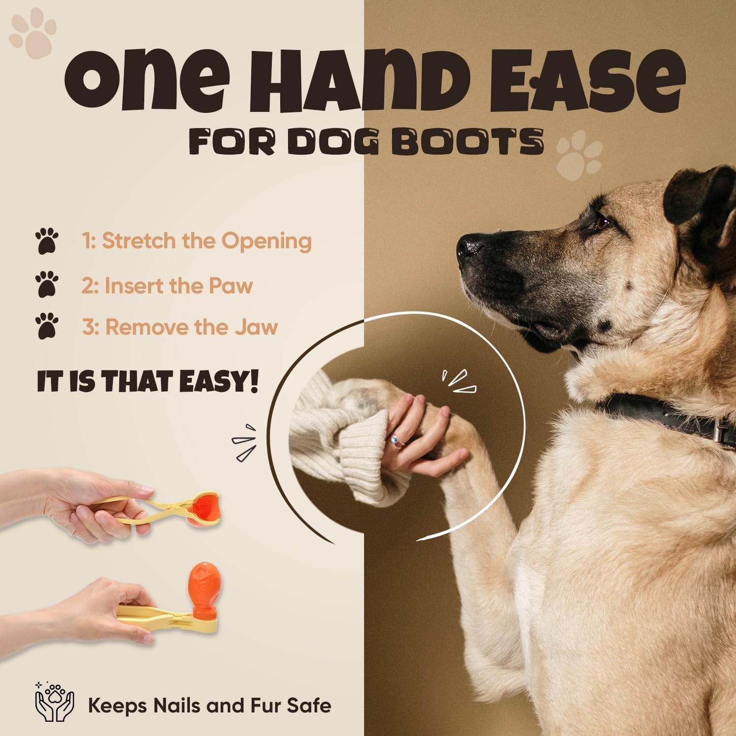 Jawz for Pawz Dog Boots, Large