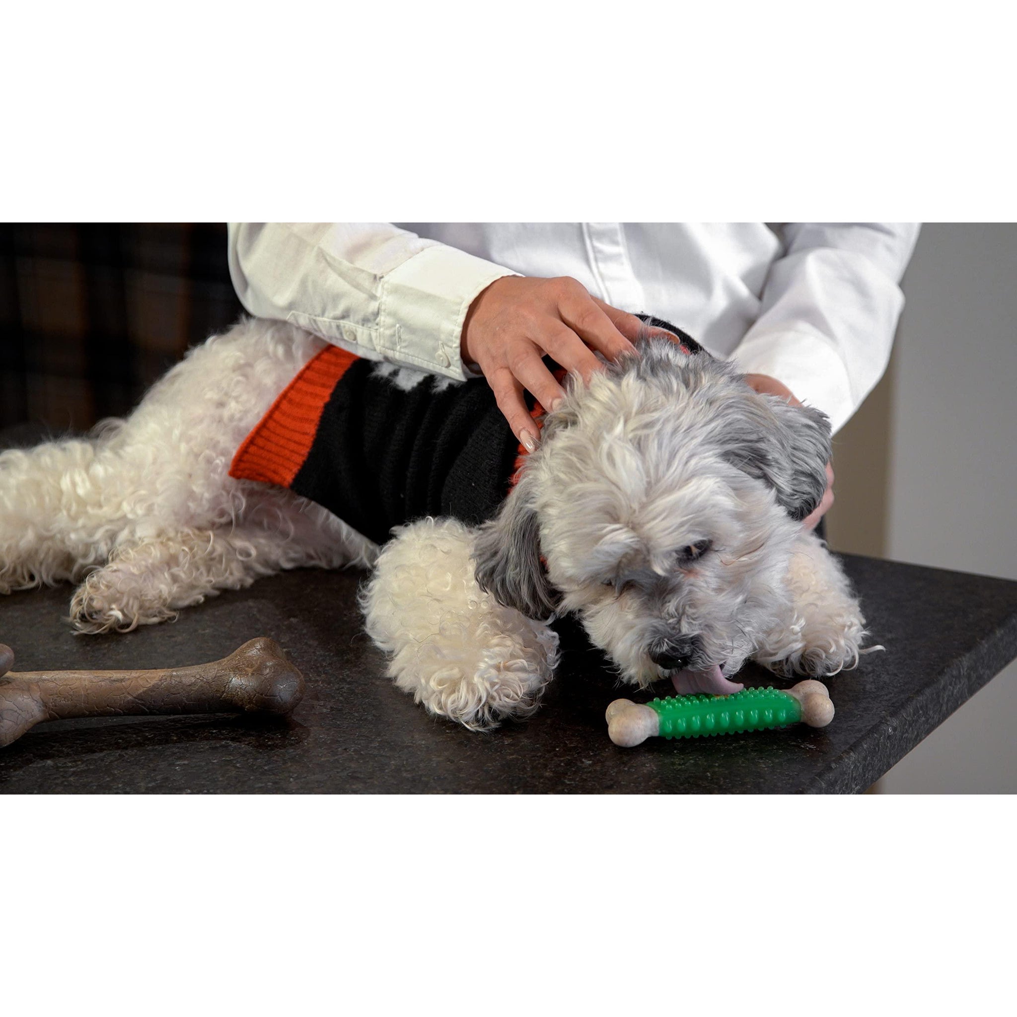 Hero Bonetics Femur & Dental Bones - Dog and Puppy Bones (Pack of 3)