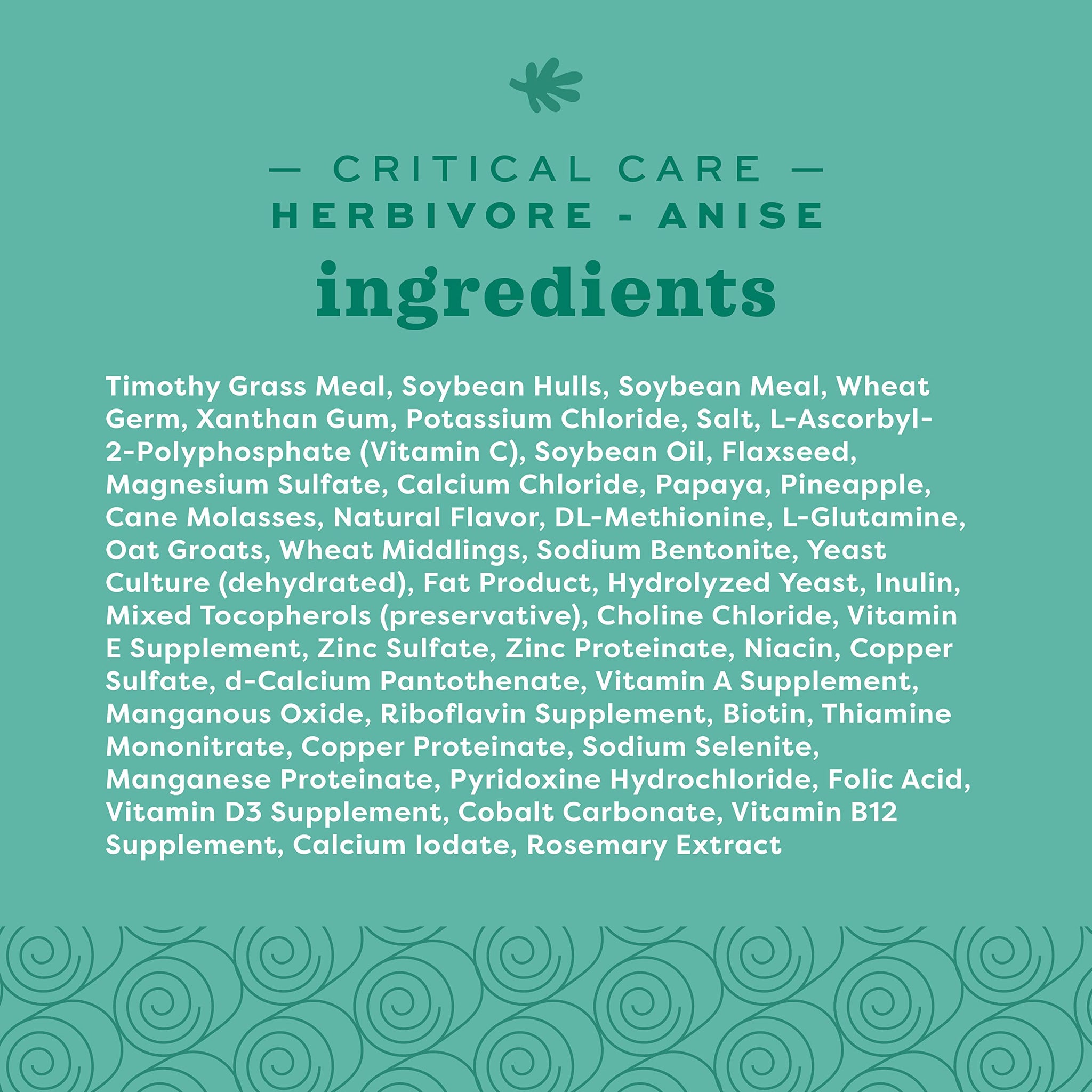 Oxbow Critical Care Herbivore, Emergency Food 141g