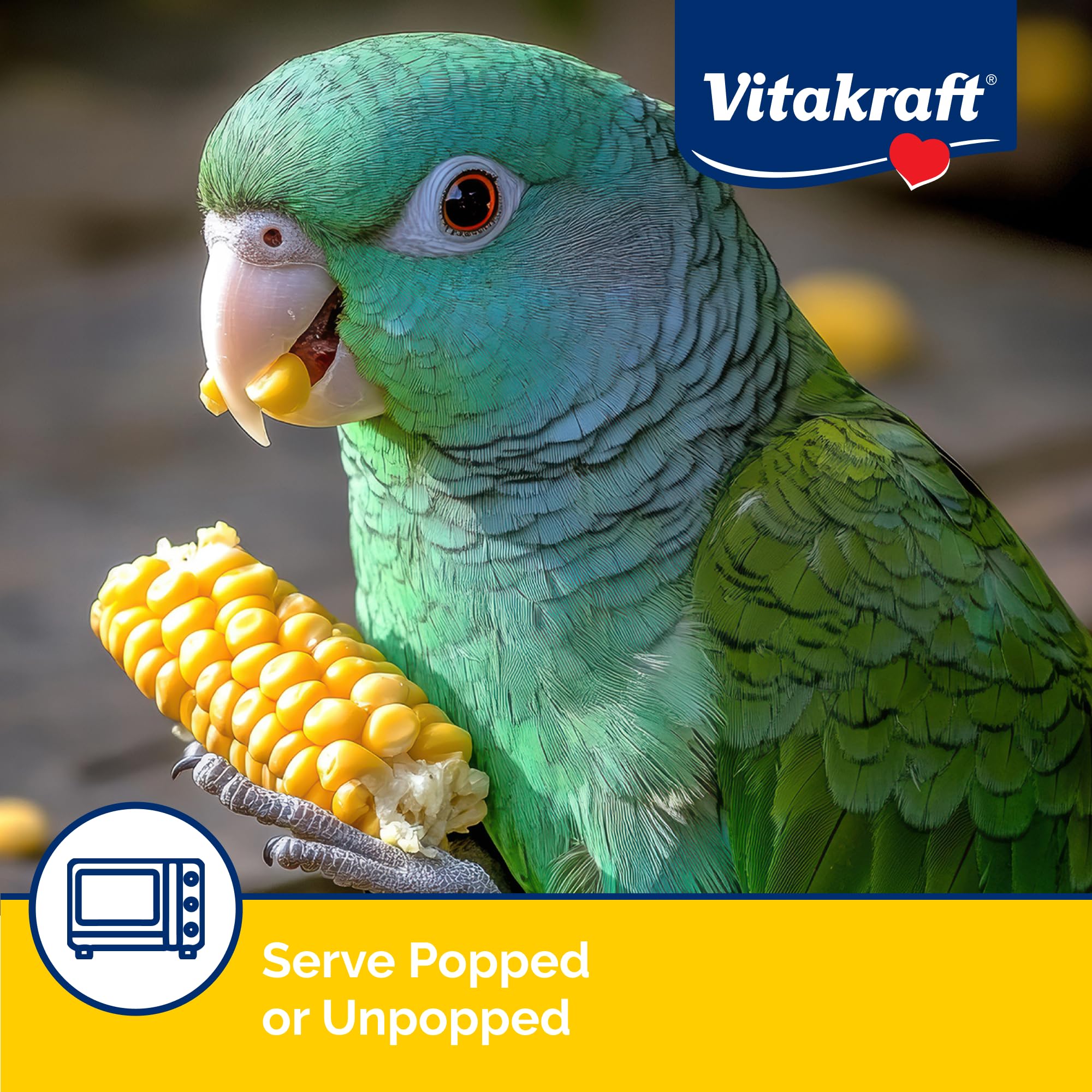 Vitakraft Mini-Pop Corn Cob Bird Treat