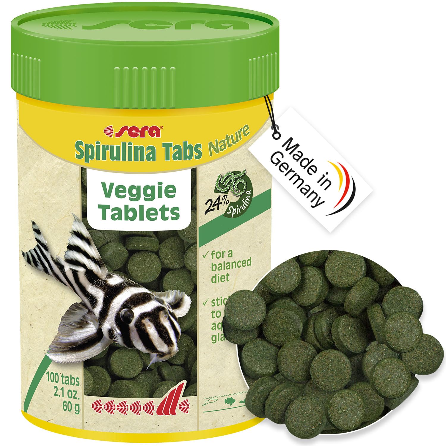 Sera Spirulina Tabs 2.1 oz