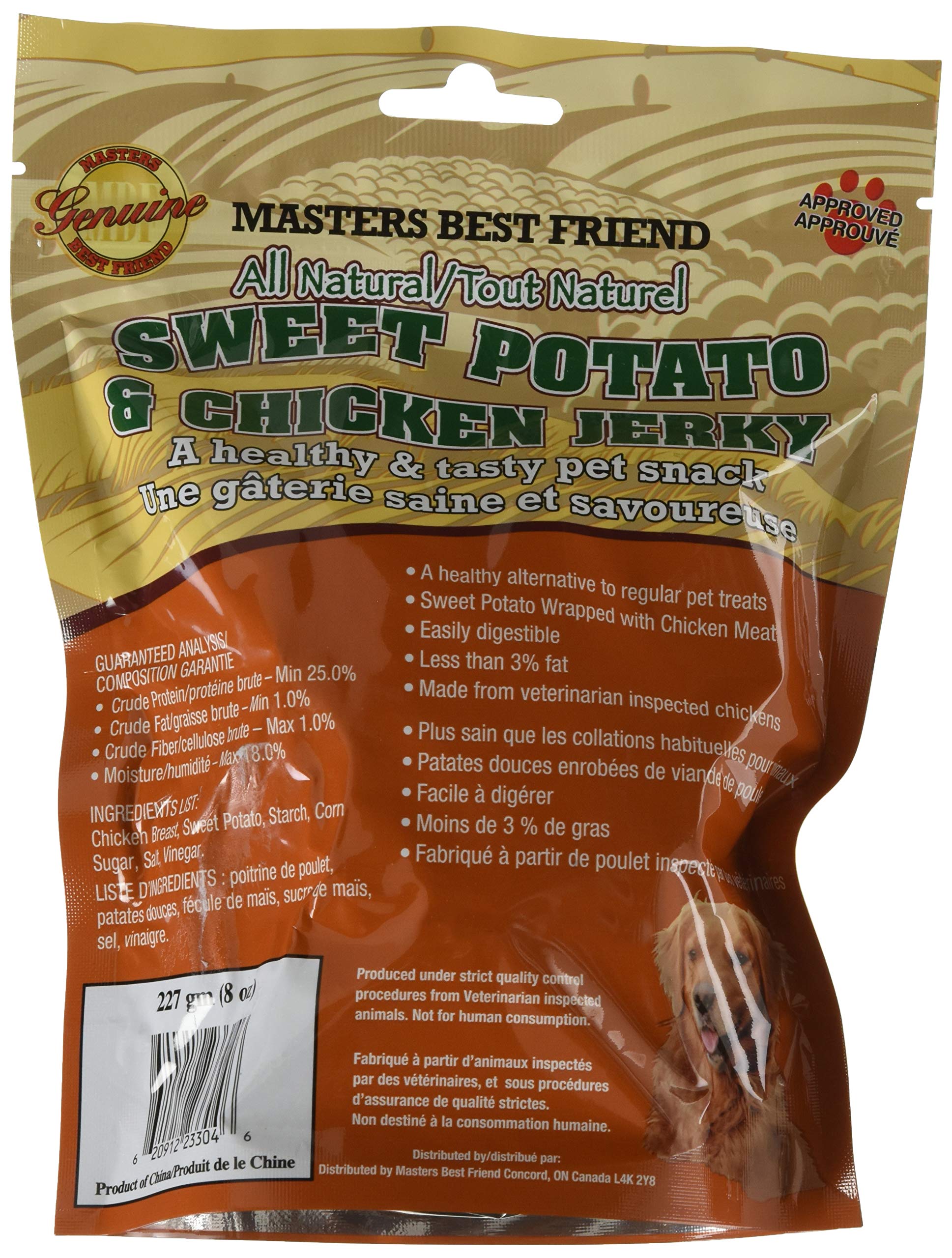 Masters Best Friend Sweet Potato with Chicken 227g