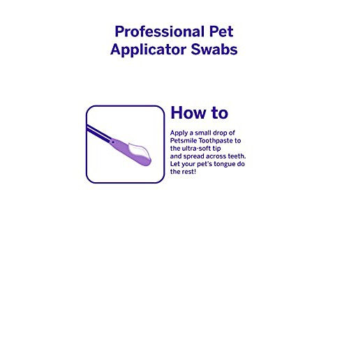 Petsmile Professional Toothpaste Applicator Swabs