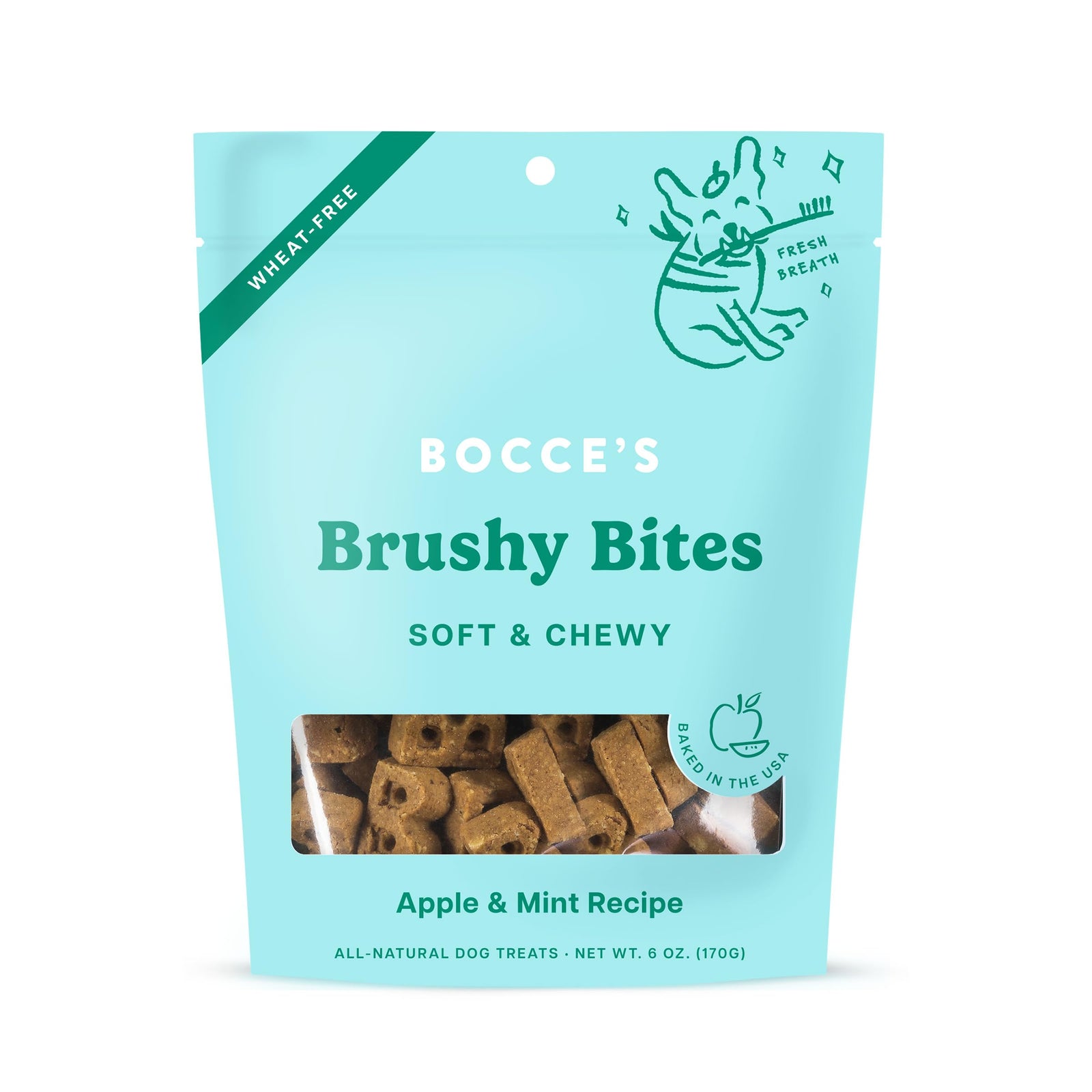 Bocce’s Bakery Dailies Brushy Bites 6 oz