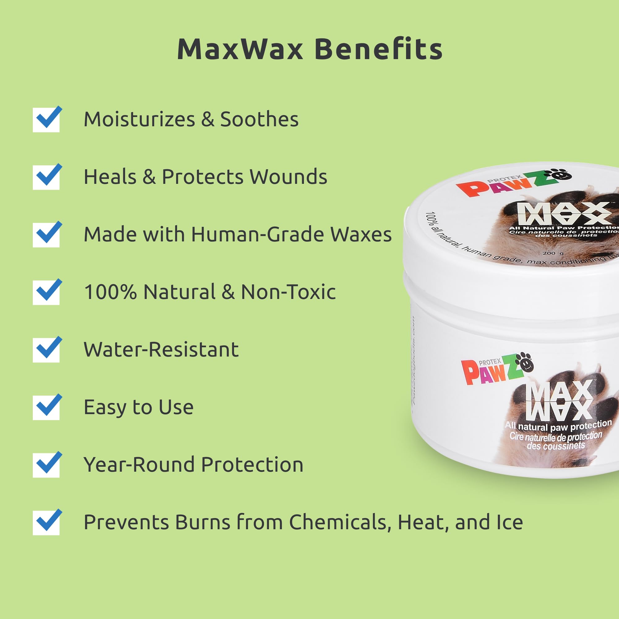 MaxWax Dog Paw Balm 7oz