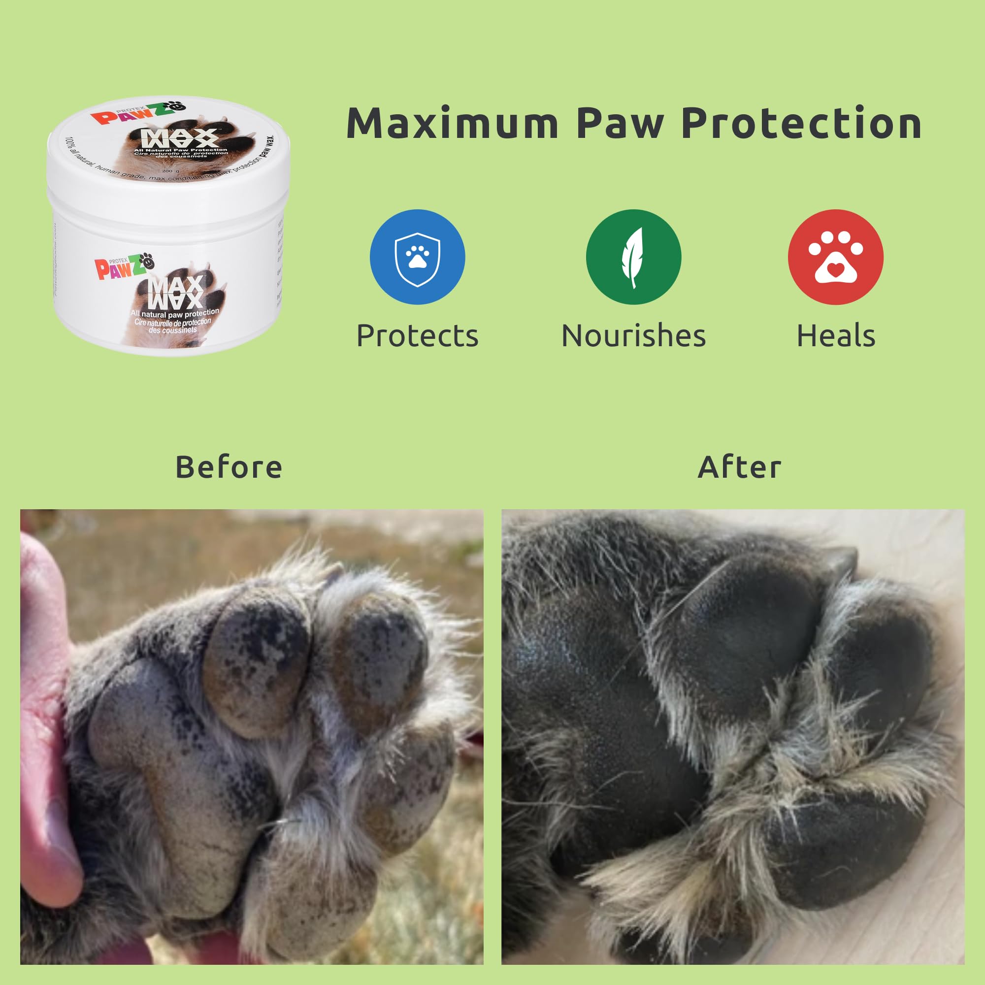 MaxWax Dog Paw Balm 7oz