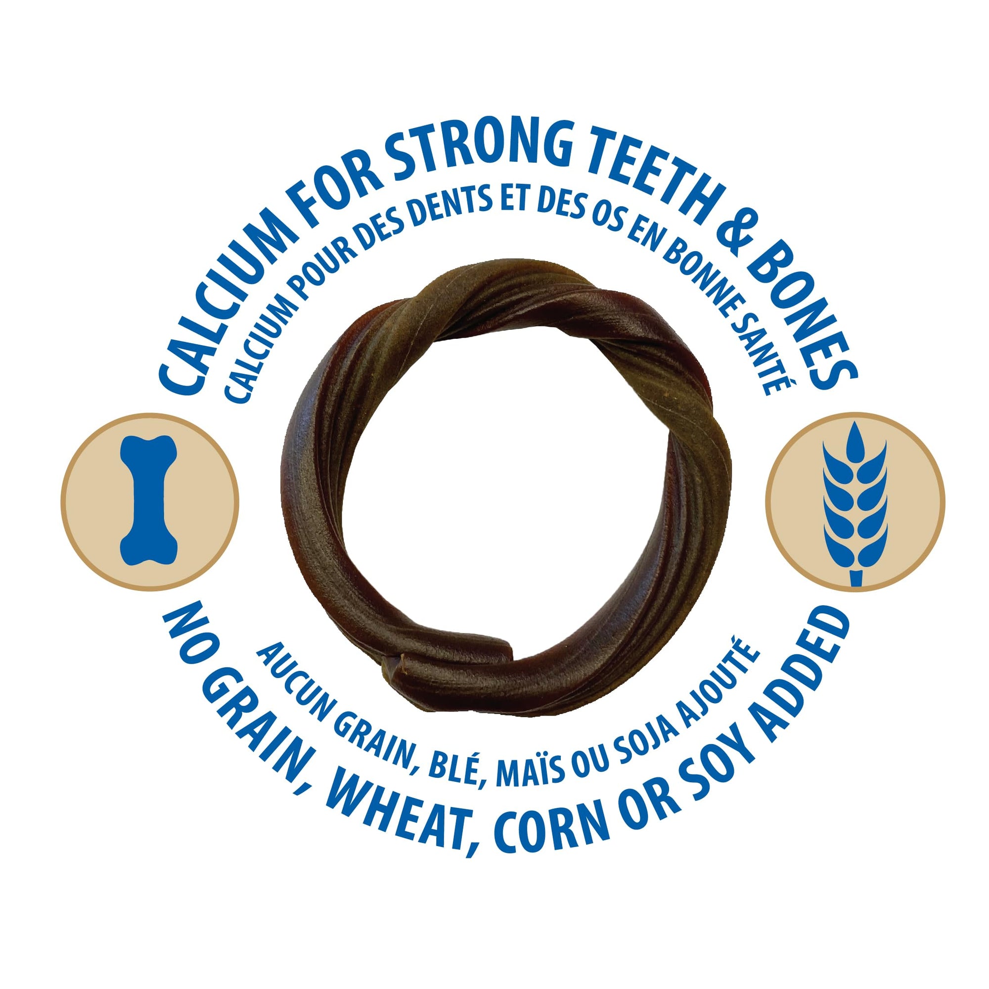N-Bone Puppy Teething Rings Peanut Butter