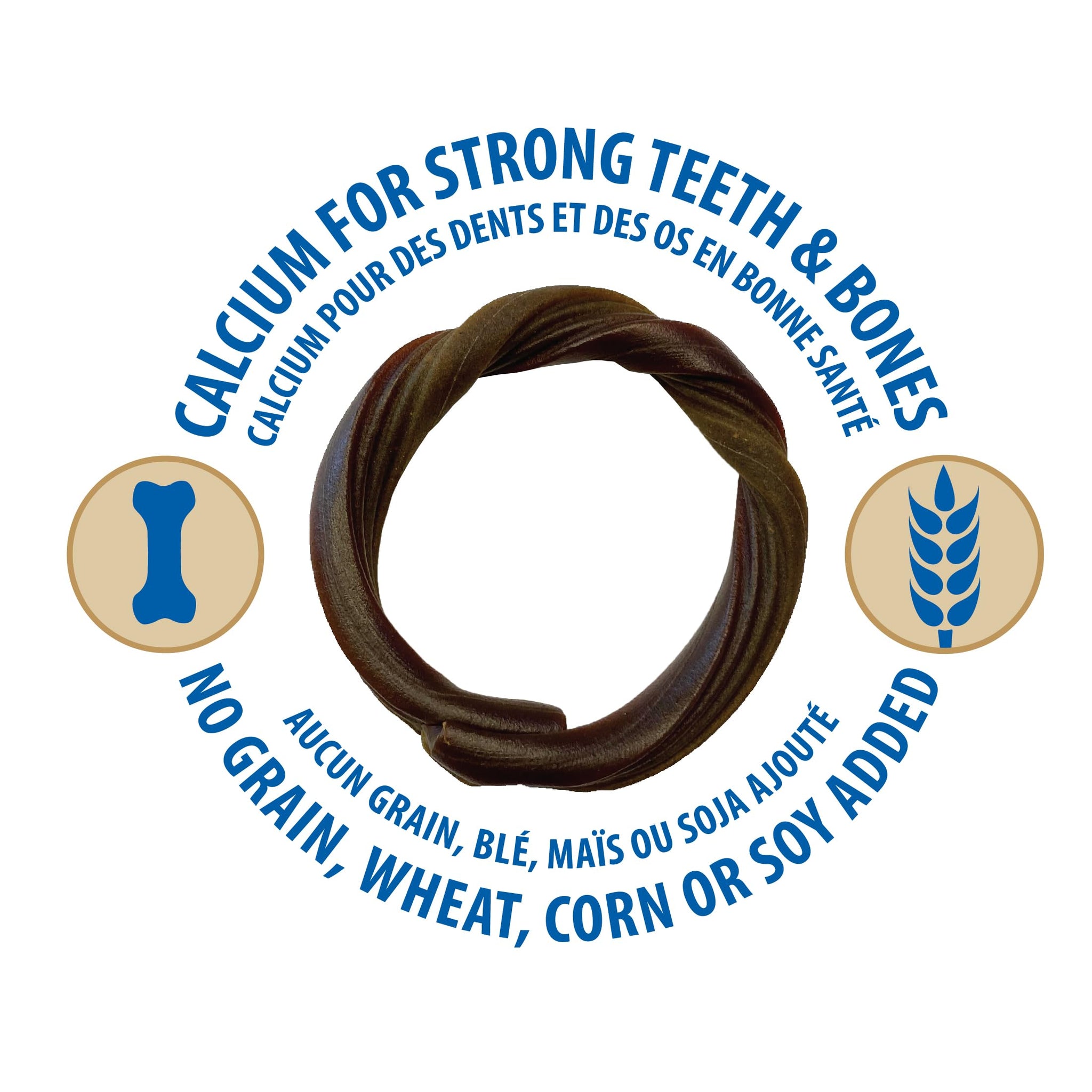 N-Bone Puppy Teething Rings Peanut Butter