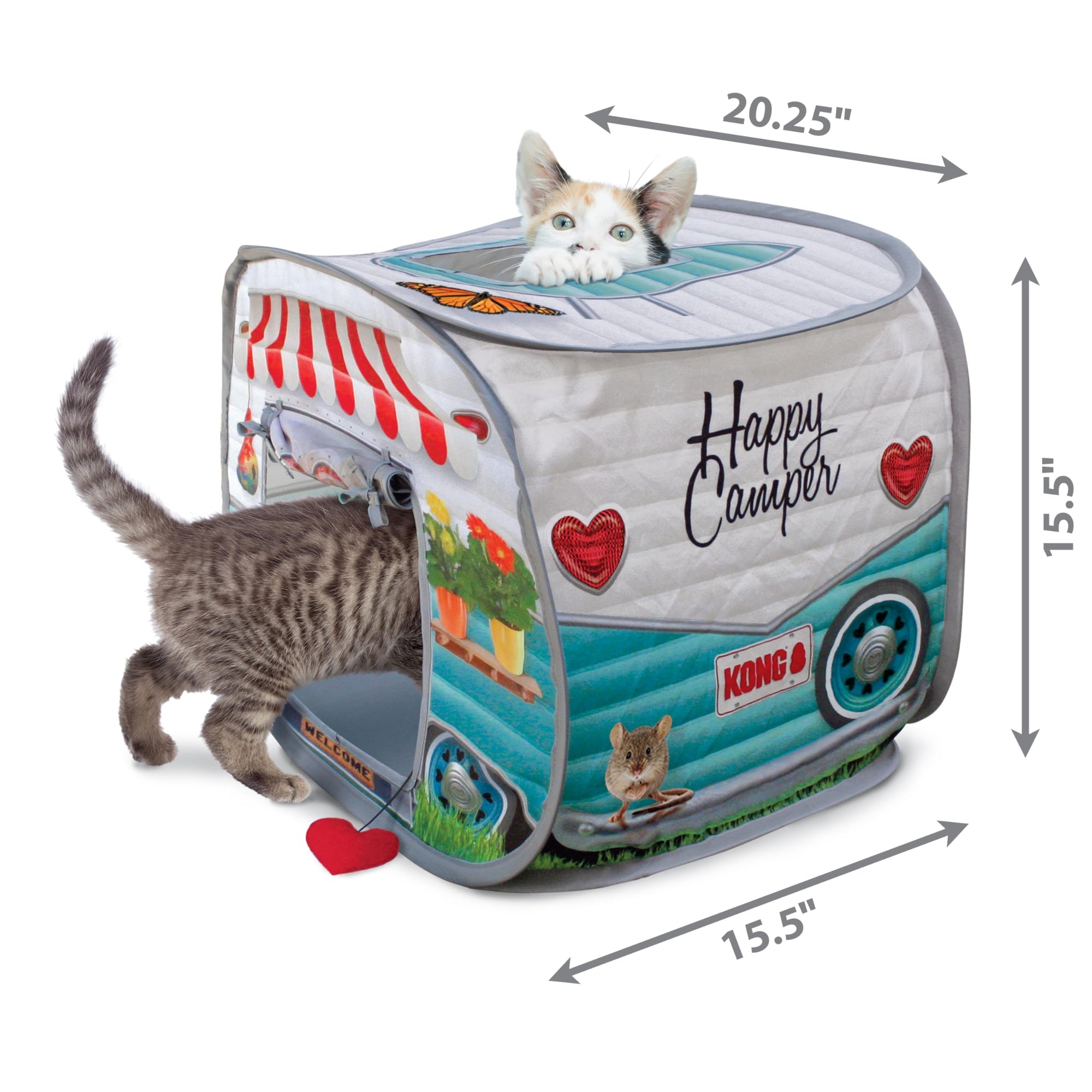 Kong Play Spaces Camper Catnip Toy