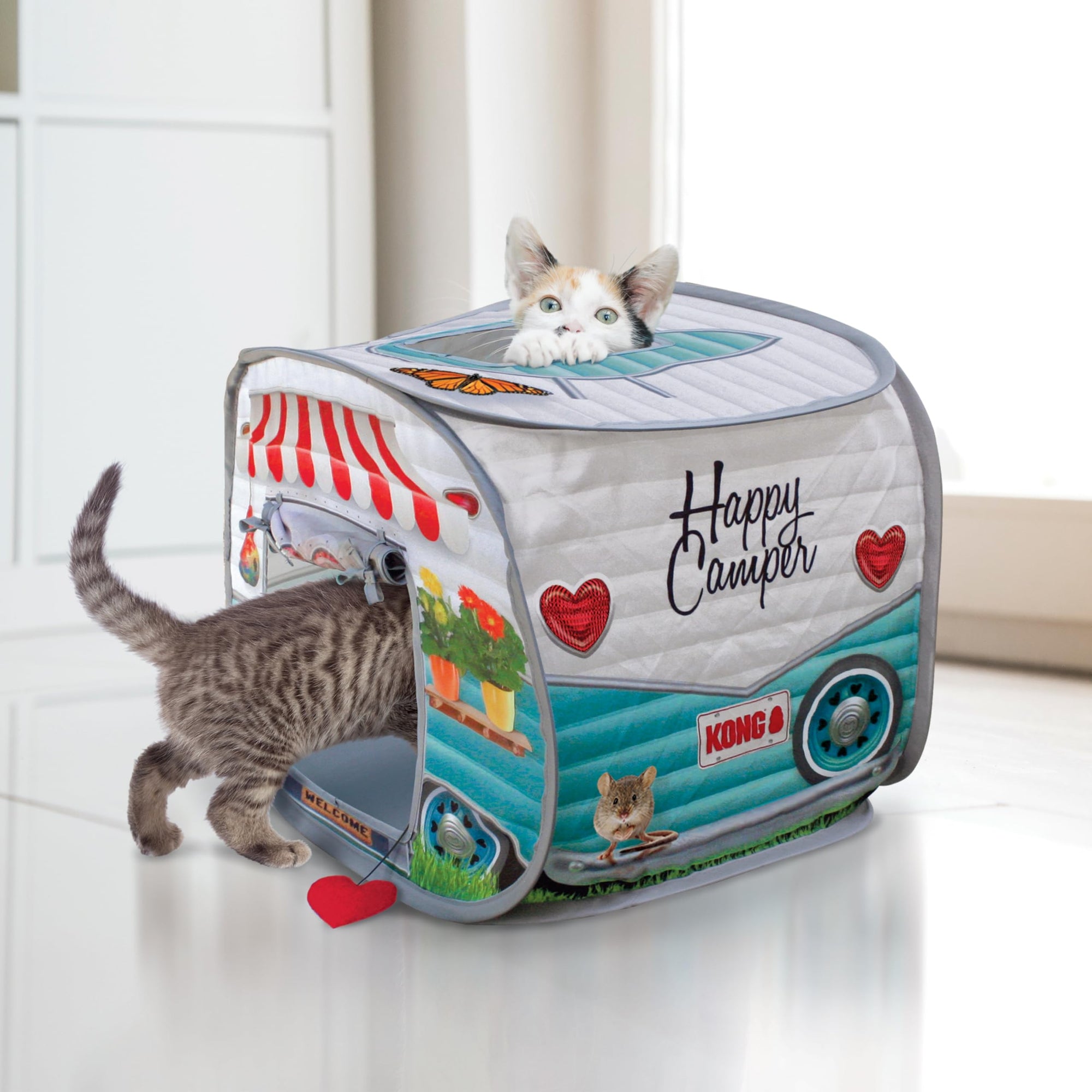 Kong Play Spaces Camper Catnip Toy