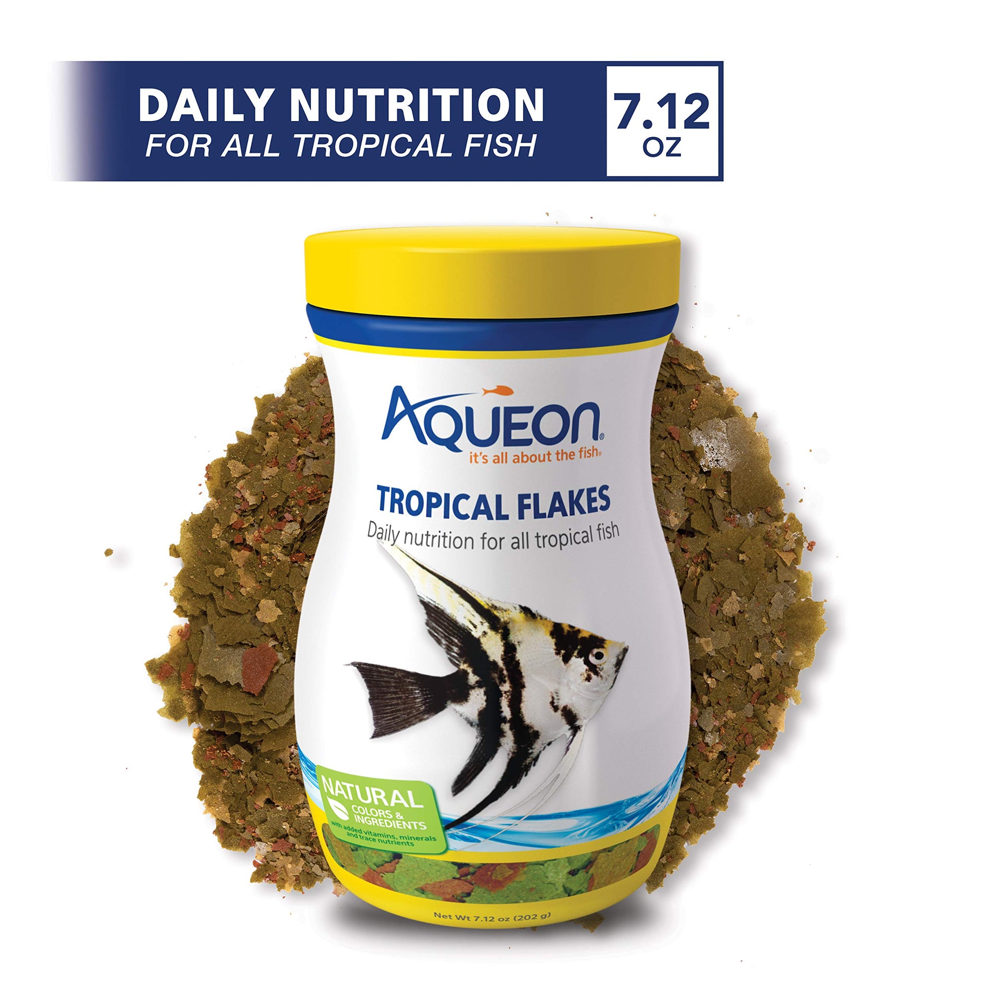 AQUEON Tropical Flakes 7.12-Ounce
