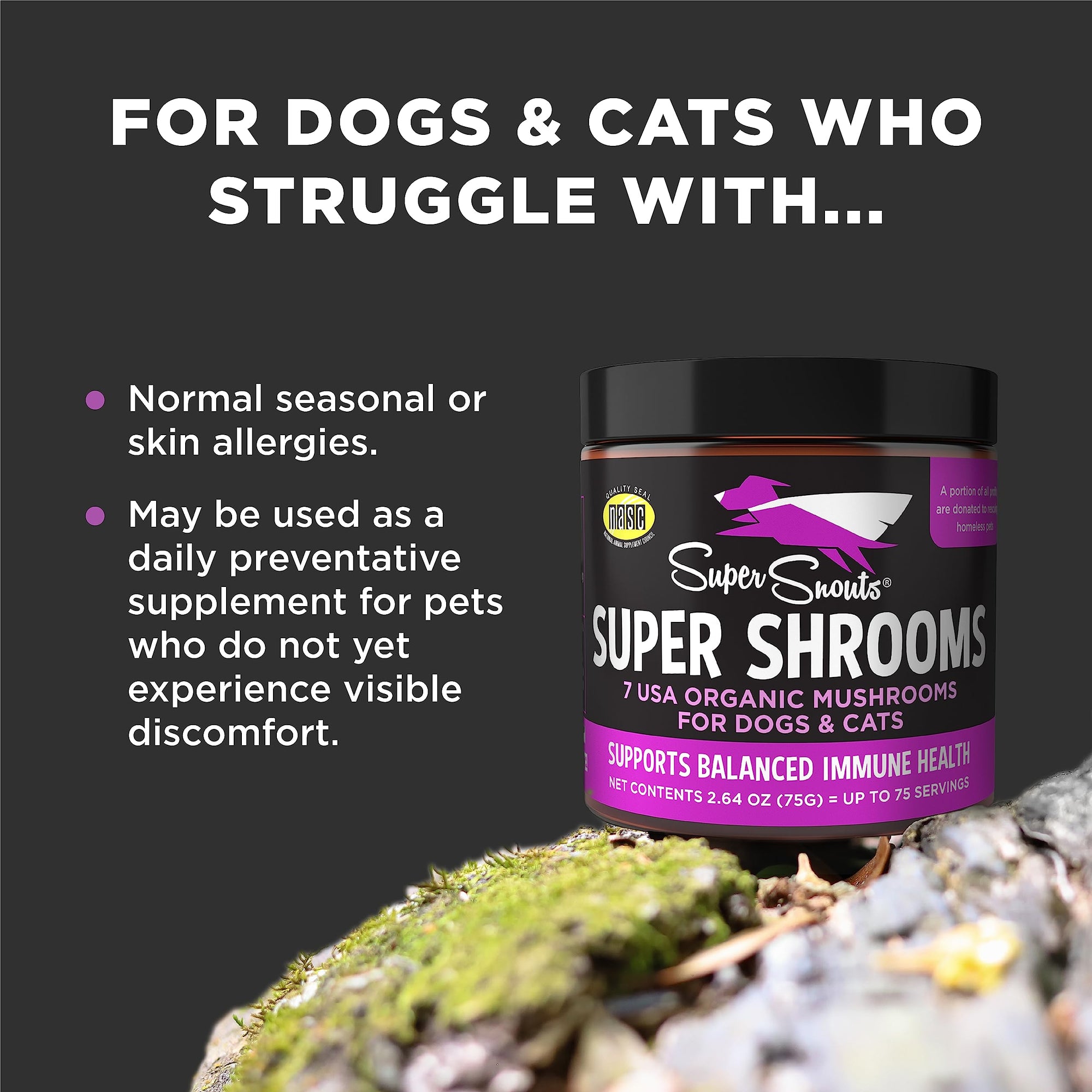 Super Snouts Super Shrooms 2.64oz