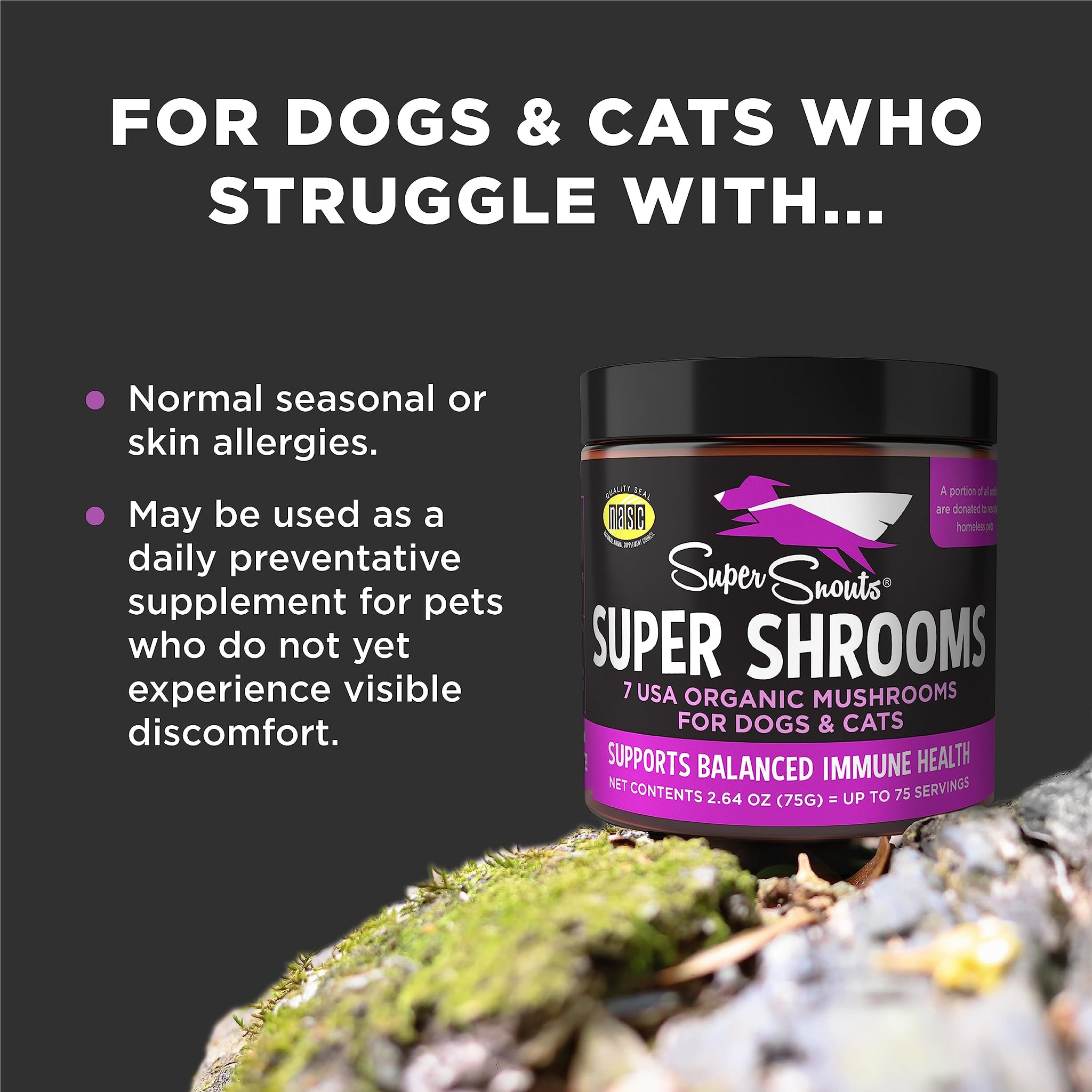 Super Snouts Super Shrooms 2.64oz