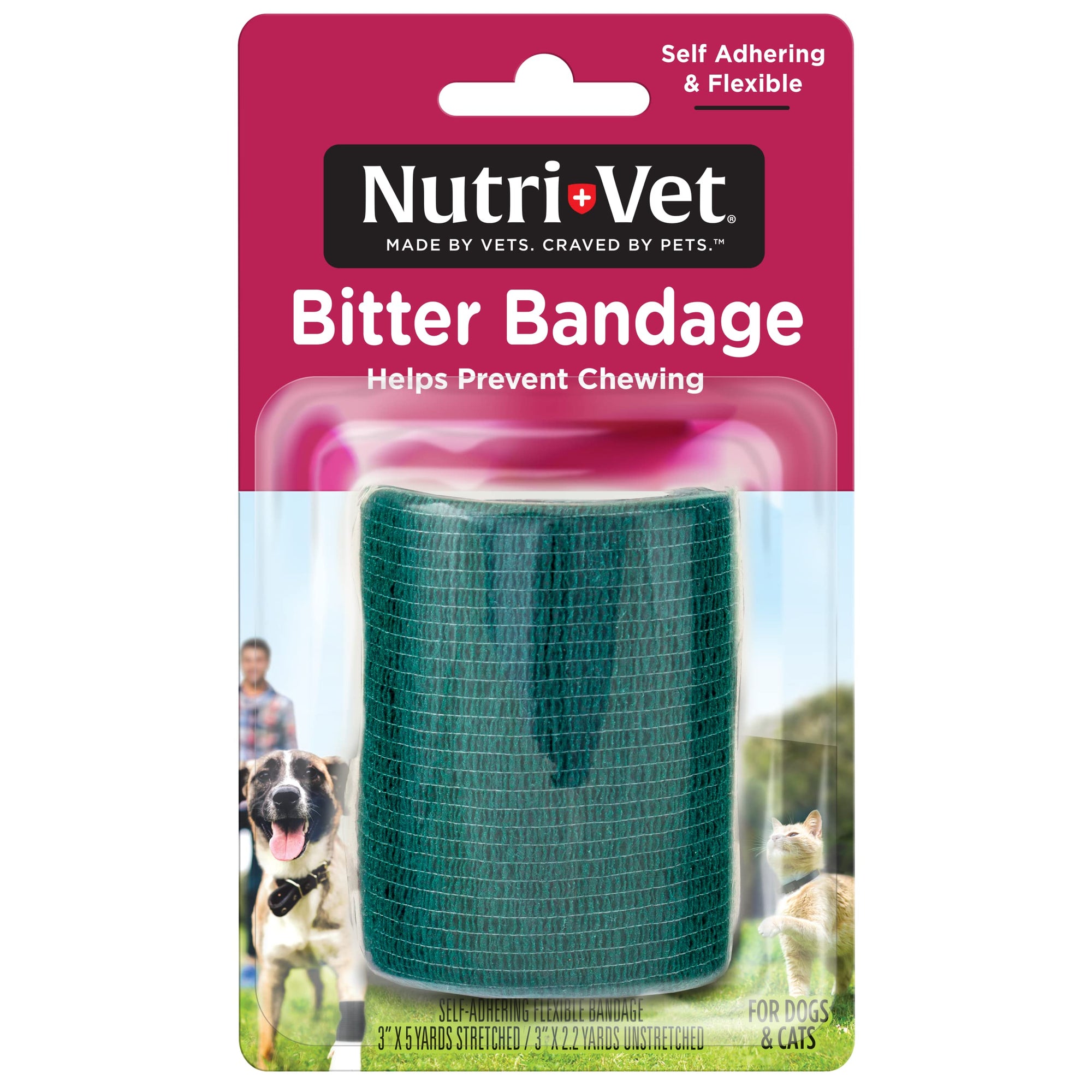 Nutri-Vet Bitter Bandage for Dogs & Cats 3 inches