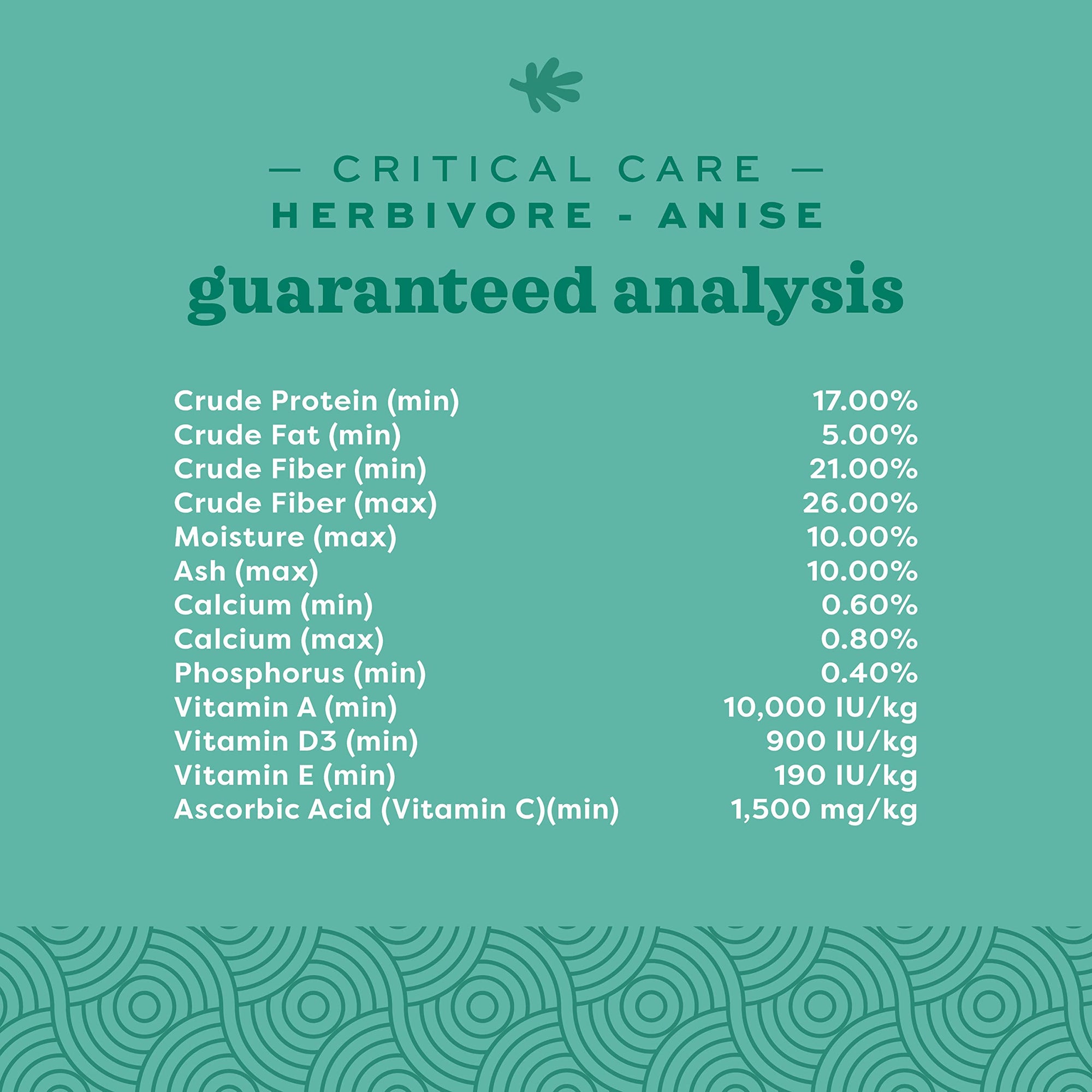 Oxbow Critical Care Herbivore, Emergency Food 141g