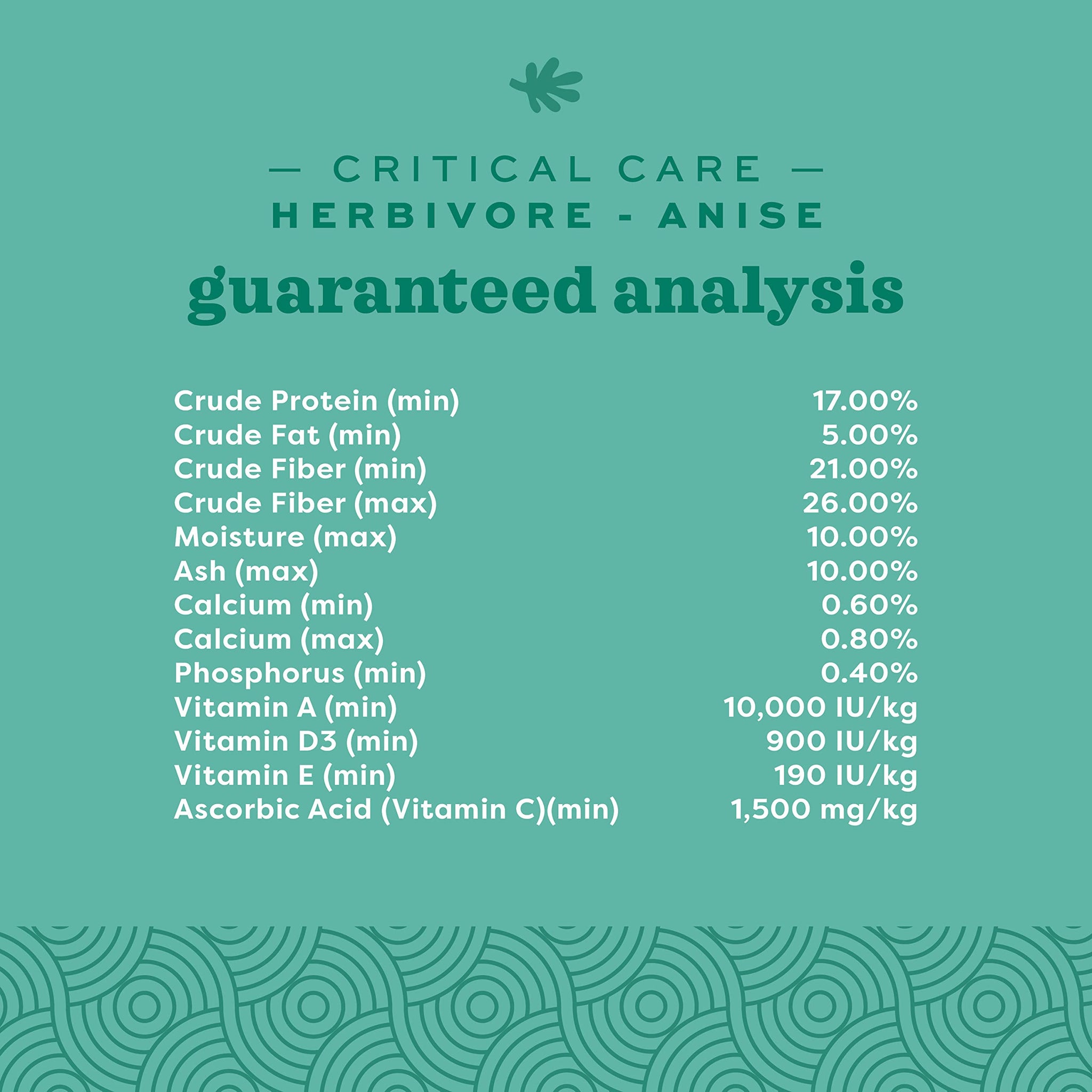 Oxbow Critical Care Herbivore, Emergency Food 141g